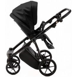 Детская коляска Adamex Belissa Deluxe 3 в 1 B-SA02 (ЧЁРН.КОЖА)