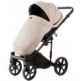 Детская коляска Adamex Locco Light Deluxe 2 в 1 LL-SA07 (СВ.БЕЖЕВАЯ КОЖА)
