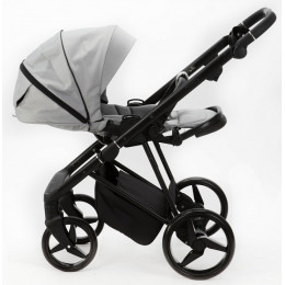Детская коляска Adamex Quantum 2 в 1 Q-TK83 TIP (СВ.СЕРЫЙ)