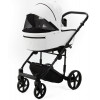 Детская коляска Adamex Zico Deluxe New 3 в 1 ZN-SA01 (БЕЛАЯ КОЖА)