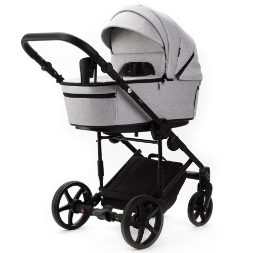 Детская коляска Adamex Zico New 3 в 1 ZN-TK01 (СВЕТЛО-СЕРЫЙ)