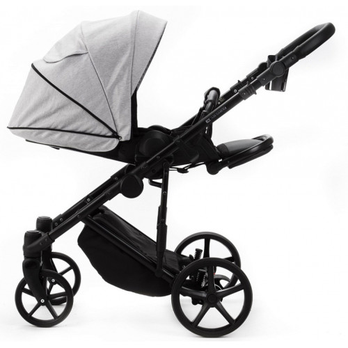 Детская коляска Adamex Zico New 3 в 1 ZN-TK01 (СВЕТЛО-СЕРЫЙ)