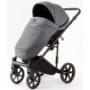 Детская коляска Adamex Locco Light Deluxe 3 в 1 LL-SA32 (СЕРАЯ КОЖА)