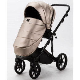 Детская коляска Adamex Lumi Air Deluxe 2 в 1 L-SM06 (БЕЖЕВАЯ ПЕРЛ. КОЖА)