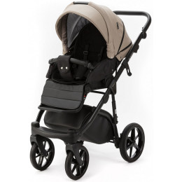 Детская коляска Adamex Nola Deluxe 2 в 1 N-SA09 (Т.БЕЖ. КОЖА)