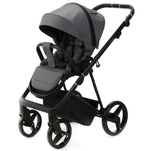 Детская коляска Adamex Quantum 2 в 1 Q-TK57 TIP (Т.СЕРЫЙ)