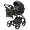 Детская коляска Adamex Quantum 3 в 1 Q-TK105 LUX (Т.ЗЕЛЕНЫЙ)