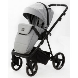 Детская коляска Adamex Quantum 3 в 1 Q-TK83 TIP (СВ.СЕРЫЙ)