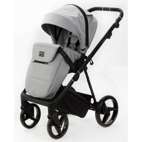 Детская коляска Adamex Quantum 3 в 1 Q-TK83 TIP (СВ.СЕРЫЙ)