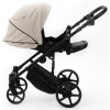 Детская коляска Adamex Zico Deluxe New 3 в 1 ZN-SA07 (СВЕТЛО-БЕЖЕВАЯ КОЖА)