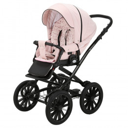 Детская коляска Adamex Chantal Retro 3 в 1 C215 (пудровый)