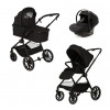 Детская коляска Adamex Nova 3 в 1 ЧЕРНЫЙ - BLACK