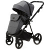 Детская коляска Adamex Quantum 3 в 1 Q-TK57 TIP (Т.СЕРЫЙ)
