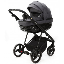 Детская коляска Adamex Quantum 3 в 1 Q-TK66 (Т.СЕРЫЙ)