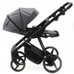 Детская коляска Adamex Quantum 3 в 1 Q-TK66 (Т.СЕРЫЙ)
