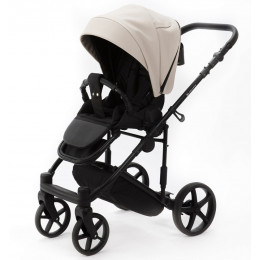 Детская коляска Adamex Zico Deluxe New 2 в 1 ZN-SA07 (СВЕТЛО-БЕЖЕВАЯ КОЖА)