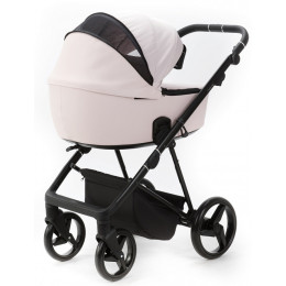 Детская коляска Adamex Blanc 3 в 1 BL-PS78 LUX (СВ.РОЗОВЫЙ + СВ.РОЗОВАЯ КОЖА)