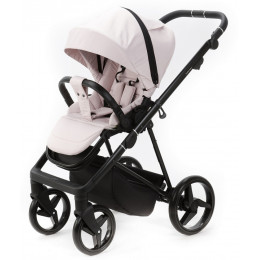 Детская коляска Adamex Blanc 3 в 1 BL-PS78 LUX (СВ.РОЗОВЫЙ + СВ.РОЗОВАЯ КОЖА)