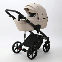 Детская коляска Adamex Lumi Air Deluxe 3 в 1 L-SA07 Бежевый, эко-кожа