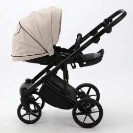 Детская коляска Adamex Lumi Air Deluxe 3 в 1 L-SA07 Бежевый, эко-кожа