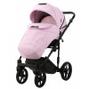 Детская коляска Adamex Zico Deluxe 2 в 1 Z-SA16 РОЗОВ. ЗЕФИР КОЖА