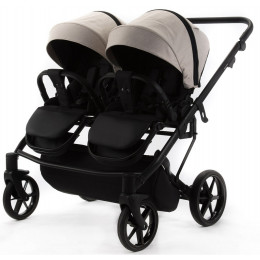 Детская коляска для двойни Adamex Leo Duo 2 в 1 TK20 (СВЕТЛО-БЕЖЕВЫЙ)