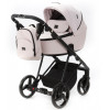 Детская коляска Adamex Blanc 2 в 1 BL-PS78 LUX (СВ.РОЗОВЫЙ + СВ.РОЗОВАЯ КОЖА)