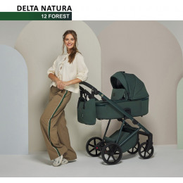 Детская коляска Adamex Delta Natura 2 в 1 DN-12-FOREST