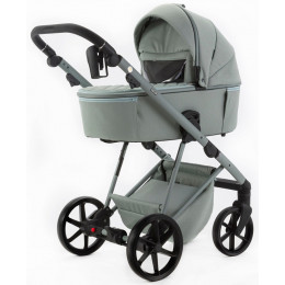 Детская коляска Adamex Delta Natura 3 в 1 DN-8-MINT (МЯТА)