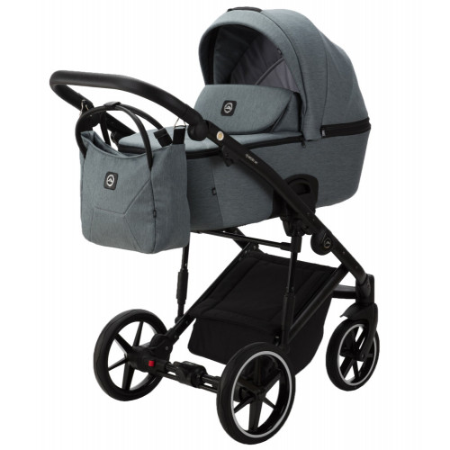 Детская коляска Adamex Mobi 3 в 1 M-TK54 (СЕРЫЙ)