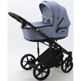 Детская коляска Adamex Zico 3 в 1 Z-TK02 ГОЛУБ.ДЖ.ТК