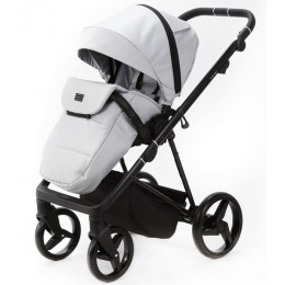 Детская коляска Adamex Blanc 2 в 1 BL-PS138 TIP (СВ.СЕРЫЙ+СВ.СЕРАЯ КОЖА)