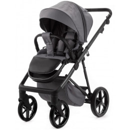 Детская коляска Adamex Delta Natura 3 в 1 DN-10-STONE (Т.СЕРЫЙ)