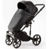 Детская коляска Adamex Locco Light Deluxe 3 в 1 LL-SA02 (ЧЕРН.КОЖА)