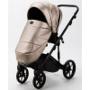 Детская коляска Adamex Lumi Air Deluxe 3 в 1 L-SM06 (БЕЖЕВАЯ ПЕРЛ. КОЖА)