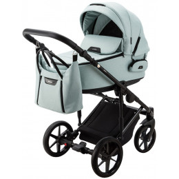 Детская коляска Adamex Zico 2 в 1 Z-TK27 СЕРО-ЗЕЛ.ТК