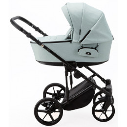 Детская коляска Adamex Zico 2 в 1 Z-TK27 СЕРО-ЗЕЛ.ТК