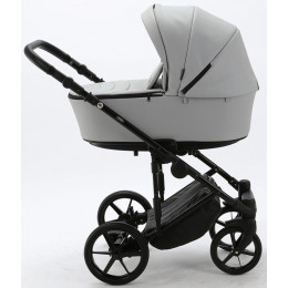 Детская коляска Adamex Zico Deluxe 2 в 1 Z-SA03 СВ.СЕР. КОЖА