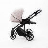 Детская коляска Adamex Zico Deluxe New 3 в 1 ZN-SA15 СВЕТЛО-РОЗОВАЯ КОЖА