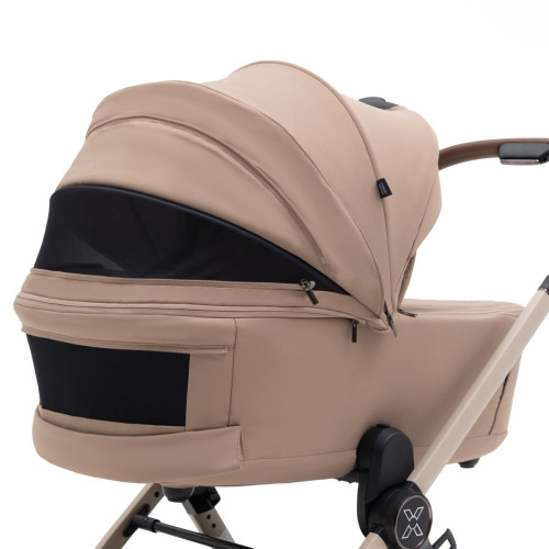 Коляска 2 в 1 Agex Prima Pro 2025, Beige (Бежевый)
