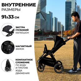 Коляска 3 в 1 Agex Prima Pro, Mint (Зеленый)