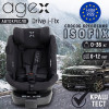 Автокресло Agex Drive i-Fix (0-36 кг), Grey (Серый)