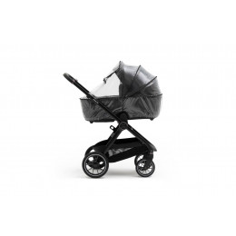 Коляска 2 в 1 Agex Prima Pro 2025, Midnight Grey (Темно-серый)
