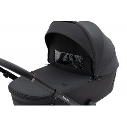 Коляска 2 в 1 Agex Prima Pro 2025, Midnight Grey (Темно-серый)