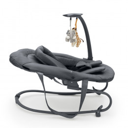 Стульчик для кормления Agex Seat’n Sleep 3 в 1, Dark Grey (Темно-серый)