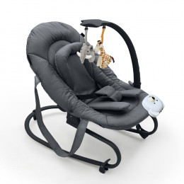 Стульчик для кормления Agex Seat’n Sleep 3 в 1, Dark Grey (Темно-серый)