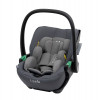 Коляска 3 в 1 Agex Prima Pro 2025, Midnight Grey (Темно-серый) + Автокресло Agex i-Safe (0-13 кг), Grey (Серый)