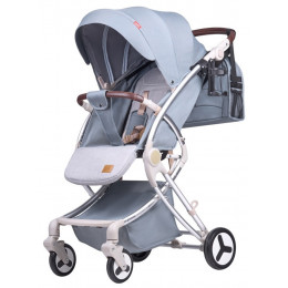 Детская прогулочная коляска Aimile Summer Original Pearl стальной серый
