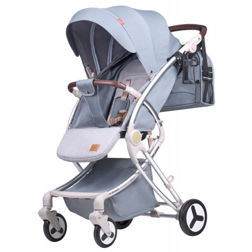 Детская прогулочная коляска Aimile Summer Original Pearl стальной серый