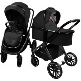 Детская коляска AmaroBaby Motus V2 2 в 1 черный